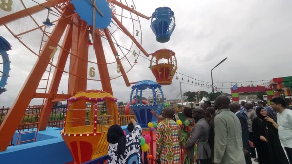 Le parc d'attraction ILAF'S WORLD de Marcory inauguré en présence de Simone Gbagbo