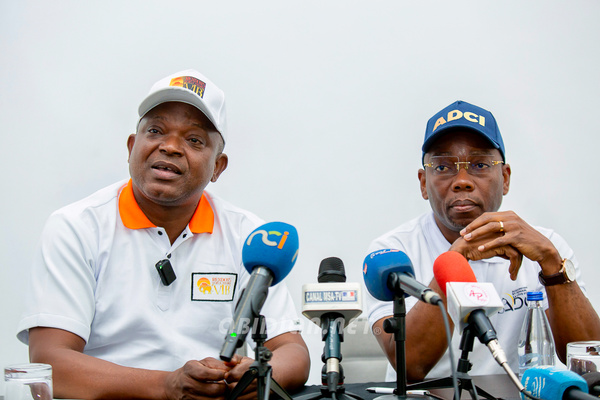 Alliance AJUNA : le duo Assalé Tiémoko et Vincent Toh Bi défie le pouvoir © Crédit photo Abidjan.net Alliance AJUNA : le duo Assalé Tiémoko et Vincent Toh Bi défie le pouvoir © Crédit photo Abidjan.net