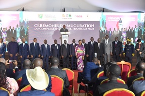 TRANSCAO PK 24 inauguré © Crédit photo DR TRANSCAO PK 24 inauguré © Crédit photo DR