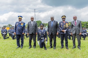 Baptême de la 56e promotion d'élèves officiers de l'Académie des Forces Armées (AFA) © Crédit photo DR Baptême de la 56e promotion d'élèves officiers de l'Académie des Forces Armées (AFA) © Crédit photo DR