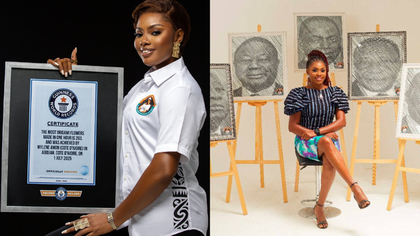 Mylène Amon, l'Ivoirienne dans le Guinness World Records © Crédit photo DR
