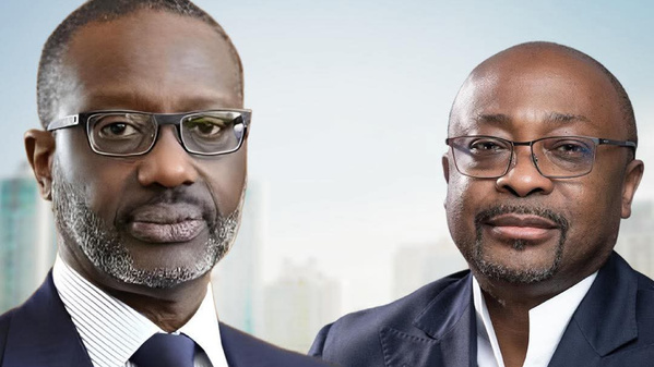 Interview : Tidjane Thiam parle à Alain Foka © Crédit photo DR
