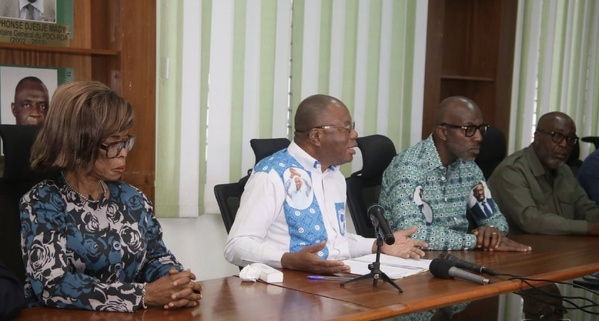 La marche front commun PPA-CI - PDCI le 9 août 2025 autorisée par le préfet d'Abidjan © Crédit photo DR La marche front commun PPA-CI - PDCI le 9 août 2025 autorisée par le préfet d'Abidjan © Crédit photo DR