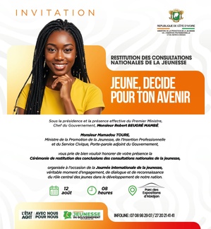 Consultations nationales jeunesse : Mamadou Touré dévoile les résultats Consultations nationales jeunesse : Mamadou Touré dévoile les résultats