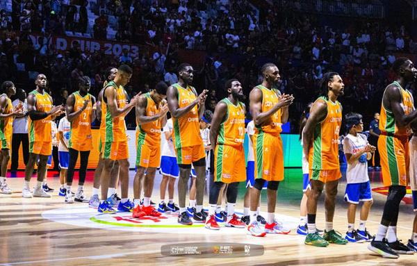 Afrobasket Hommes 2025,  match Côte d'Ivoire vs Rwanda ce 13 août © Crédit photo DR