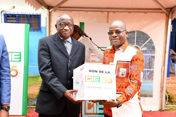 À Abengourou, la CIE célèbre 35 ans de service public et d'engagement citoyen © Crédit photo DR À Abengourou, la CIE célèbre 35 ans de service public et d'engagement citoyen © Crédit photo DR