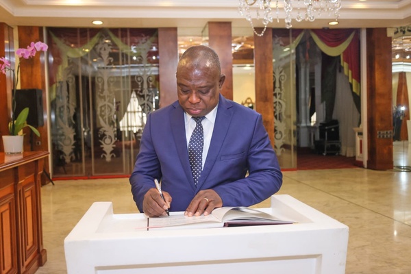 Kouadio Konan Bertin, ambassadeur de Côte d’Ivoire au Gabon, voit ses fonctions étendues à Sao Tomé-et-Principe © Crédit photo DR