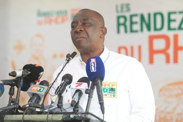 Kobenan Kouassi Adjoumani a mis en garde le 20 août 2025, l’opposition ivoirienne © Crédit photo DR