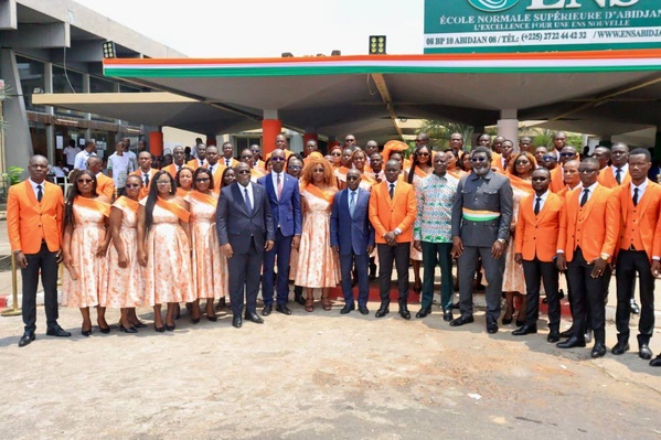 L'École Normale Supérieure (ENS) célèbre le baptême de sa 59ᵉ promotion © Crédit photo DR
