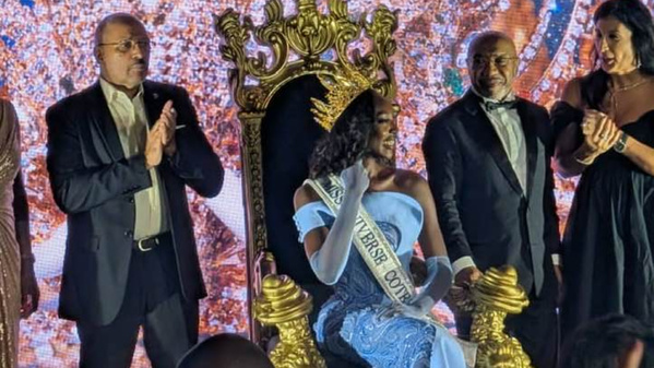 Olivia Yacé couronnée officiellement Miss Universe Côte d’Ivoire 2025 © Crédit photo DR