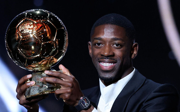 Ousmane Dembélé sacré Ballon d’or 2025 à Paris © Crédit photo DR Ousmane Dembélé sacré Ballon d’or 2025 à Paris © Crédit photo DR