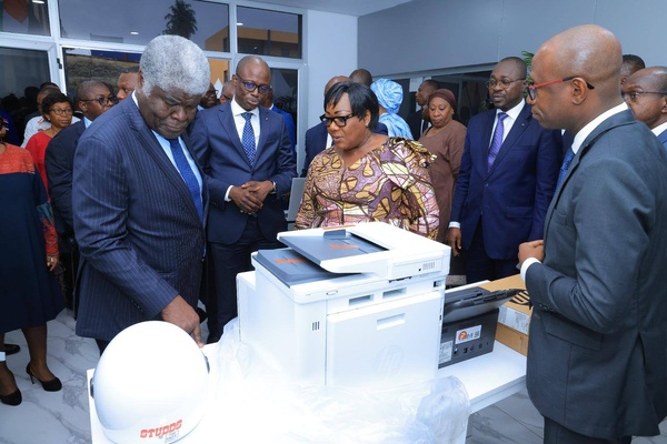 Inauguration du centre de perfectionnement des fonctionnaires à Adjamé © Crédit photo DR