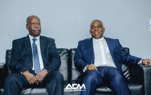 Ahoua Don Mello s'entretient avec Leonardo Santos Simão envoyé de l'ONU avant la présidentielle 2025