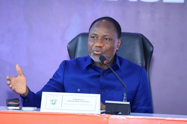 Sangafowa-Coulibaly mobilise l'Agnéby-Tiassa contre l'orpaillage illégal © Crédit photo DR Sangafowa-Coulibaly mobilise l'Agnéby-Tiassa contre l'orpaillage illégal © Crédit photo DR