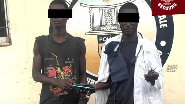 A Aboisso, un faux médecin arrêté avec son receleur © Crédit photo Police Secours