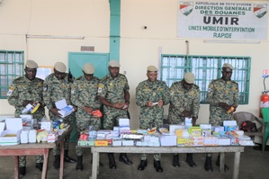 11 tonnes de faux médicaments et 110 tonnes de sucre saisis à Boundiali par la douane