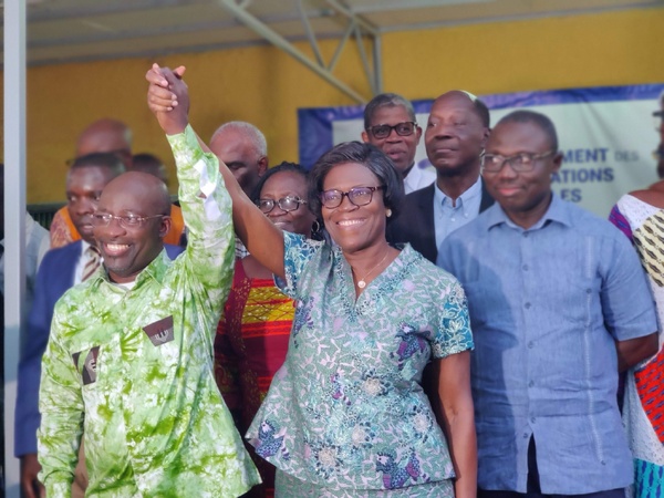 Simone Gbagbo accepte la campagne de Blé Goudé pour la présidentielle 2025 © Crédit photo DR Simone Gbagbo accepte la campagne de Blé Goudé pour la présidentielle 2025 © Crédit photo DR