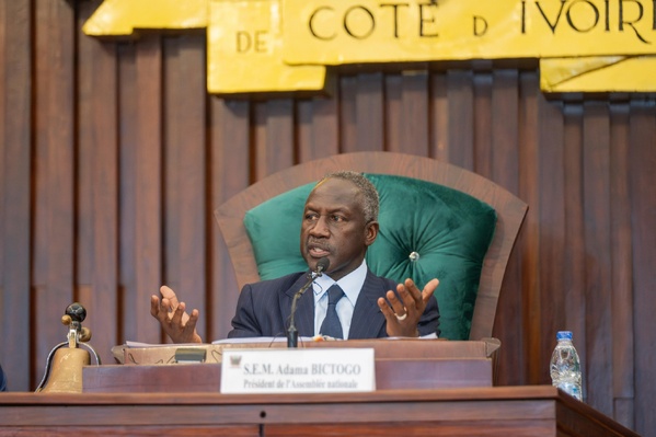 L'Assemblée nationale de Côte d'Ivoire adopte le calendrier 2025  © Crédit photo DR