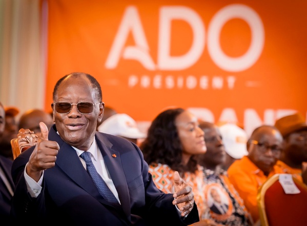Ouattara dévoile son programme pour la présidentielle 2025 © Crédit photo DR