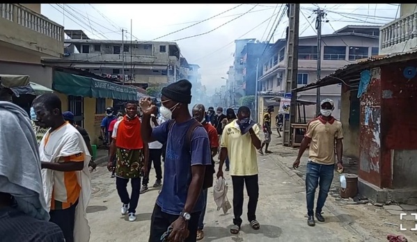 237 manifestants arrêtés lors de la marche interdite du 11 octobre à Abidjan © Crédit photo DR
