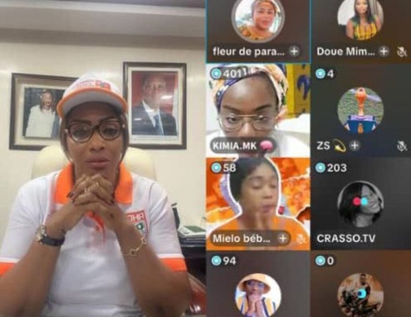 La députée RHDP, Adjaratou Traoré casse les codes de la campagne électorale ivoirienne