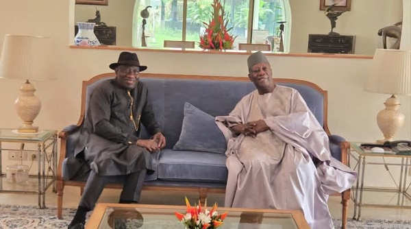 Alassane Ouattara rencontre Goodluck Jonathan © Crédit photo DR