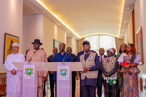 La CEDEAO salue le climat apaisé de la présidentielle ivoirienne 2025 © Crédit photo DR La CEDEAO salue le climat apaisé de la présidentielle ivoirienne 2025 © Crédit photo DR