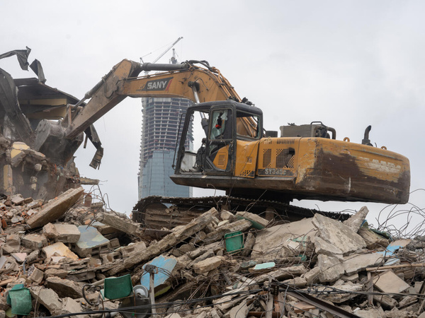 Déguerpissement à Abidjan © Crédit photo DR Déguerpissement à Abidjan © Crédit photo DR