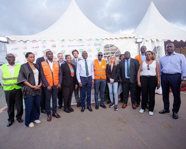Le BRT (Bus Rapid Transit) d'Abidjan sous l'œil de la Banque mondiale © Crédit photo DR