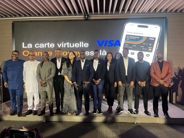 La carte virtuelle Visa Orange Money lancée en Côte d'Ivoire © Crédit photo DR La carte virtuelle Visa Orange Money lancée en Côte d'Ivoire © Crédit photo DR