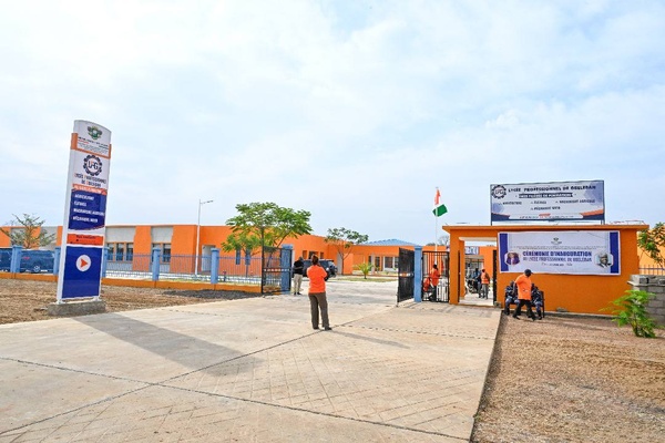 Lycée Professionnel de Gbéléban © Crédit photo DR