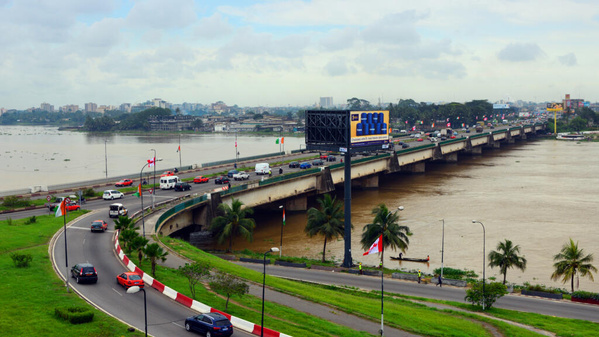Le pont De Gaulle d'Abidjan fermé à la circulation ce mardi 30 décembre