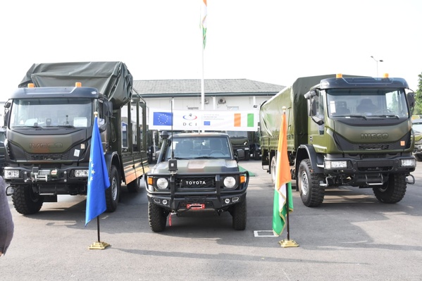 L'Union Européenne équipe les Forces Armées ivoiriennes © Crédit photo DR L'Union Européenne équipe les Forces Armées ivoiriennes © Crédit photo DR