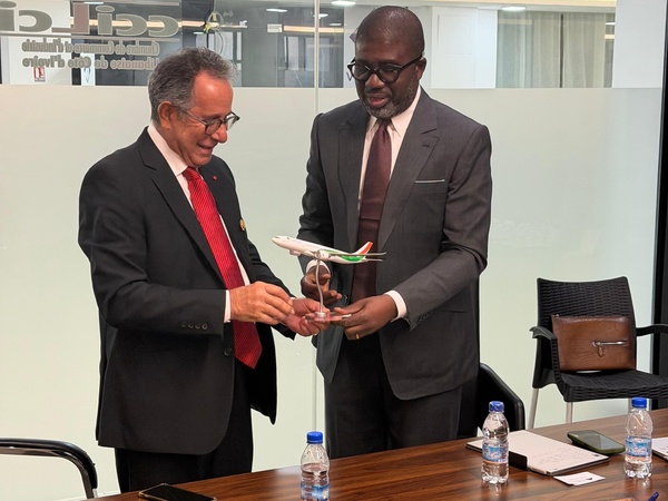 Vol Abidjan-Beyrouth: Air Côte d'Ivoire présente sa nouvelle ligne directe à la Chambre de Commerce Libanaise