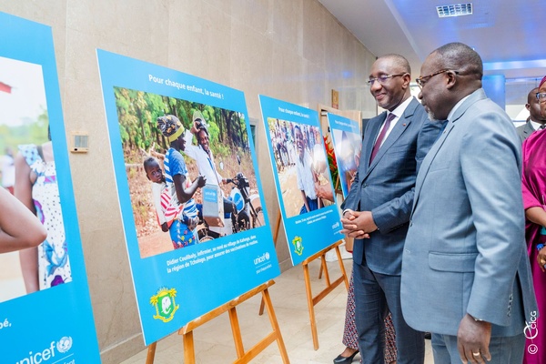 Coopération Côte d'Ivoire-UNICEF, un programme de 88,8 milliards FCFA  © Crédit photo DR