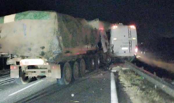 Accident sur l'axe Katiola - Bouaké, 3 morts © Crédit photo DR Accident sur l'axe Katiola - Bouaké, 3 morts © Crédit photo DR