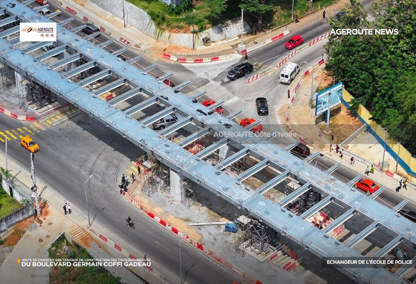 Échangeur école de police, le carrefour Vallon fermé du 14 au 17 février © Crédit photo DR
