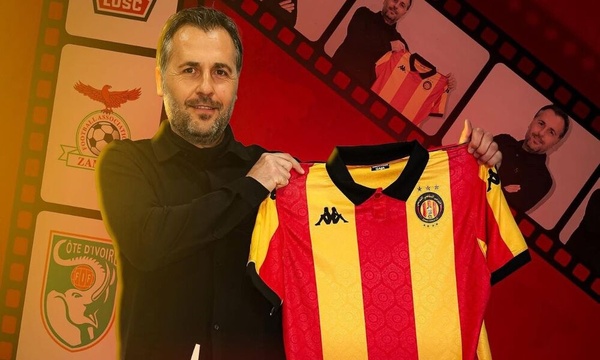 Patrice Beaumelle entraîneur de l'Espérance de Tunis © Crédit photo DR