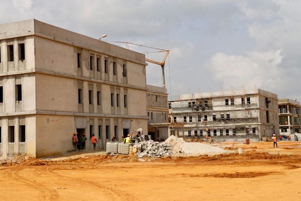 Le CHU d'Abobo réalisé à 70 % : livraison en vue © Crédit photo DR