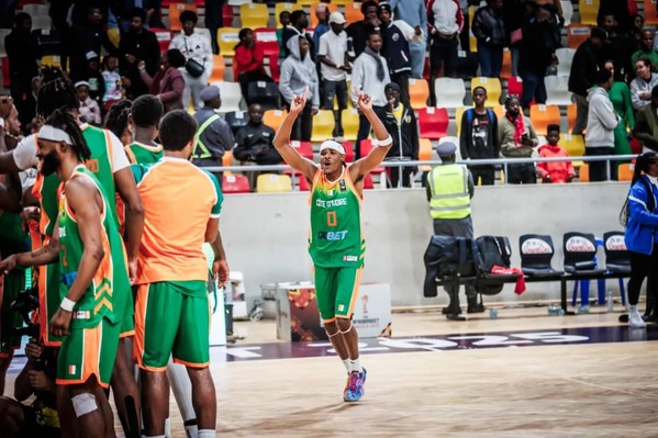 Eliminatoires Mondial 2027 Basket, les Éléphants de Côte d'Ivoire battent le Sénégal d'entrée  © Crédit photo DR