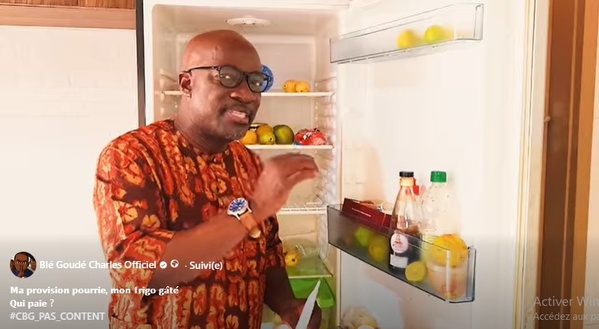 Blé Goudé en colère contre la CIE © Crédit photo DR