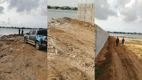 Cocody, remblayage détecté à M'pouto, une enquête ouverte © Crédit photo DR Cocody, remblayage détecté à M'pouto, une enquête ouverte © Crédit photo DR