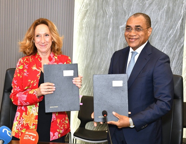 L'UE signe deux conventions de 67 milliards FCFA avec la Côte d'Ivoire © Crédit photo DR L'UE signe deux conventions de 67 milliards FCFA avec la Côte d'Ivoire © Crédit photo DR