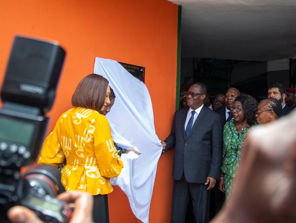 Le CACAB rénové livré officiellement par Téné Birahima Ouattara © Crédit photo DR Le CACAB rénové livré officiellement par Téné Birahima Ouattara © Crédit photo DR