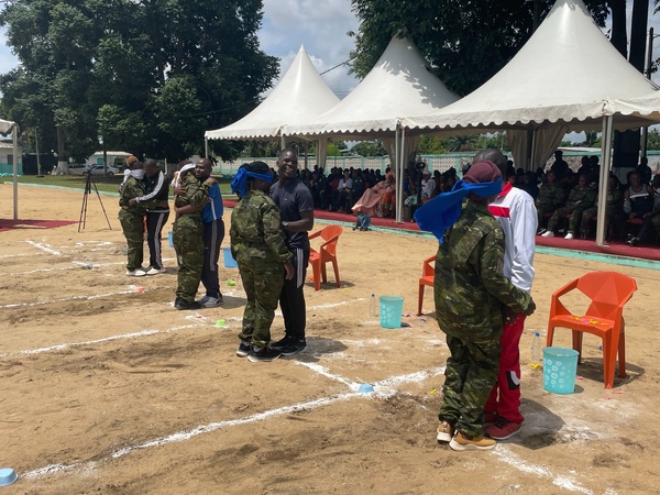 Team building Armée de Terre de Côte d'Ivoire © Crédit photo FACI - Yessouan.ci