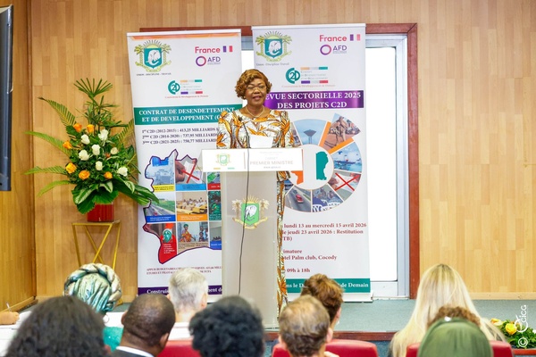 C2D en Côte d'Ivoire, bilan de 1902 milliards FCFA © Crédit photo Gouvernement - Yessouan.ci