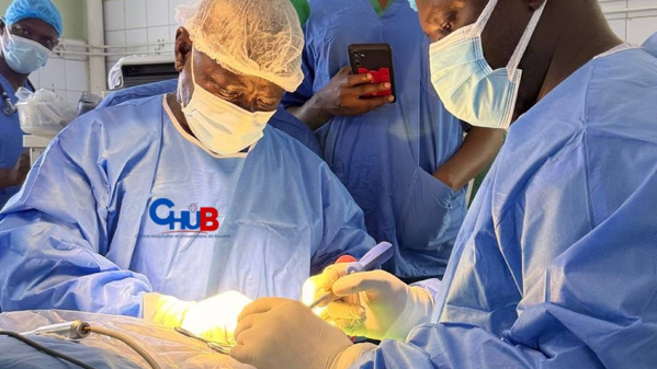 CHU de Bouaké, deux premières opérations en neurochirurgie © Crédit photo Gouvernement - Yessouan.ci