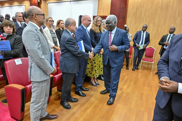 Côte d'Ivoire-UE, 5 027 milliards FCFA d'échanges par an sur 2020-2025 © Crédit photo Primature - Yessouan.ci