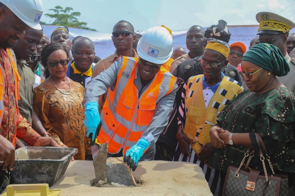 Construction de sous-préfectures à Gouiné et Kpata, Biankouma © Crédit photo DR - Yessouan.ci