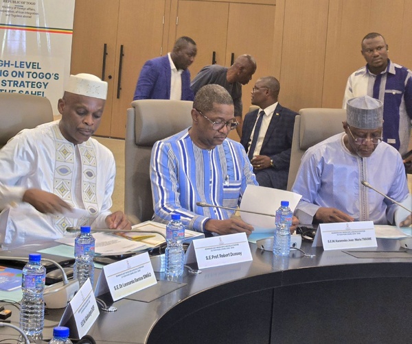 Stratégie Togo-Sahel 2026-2028 lancée à Lomé le 18 avril © Crédit photo Ministère des Affaires Etrangères du Burkina - Yessouan.ci